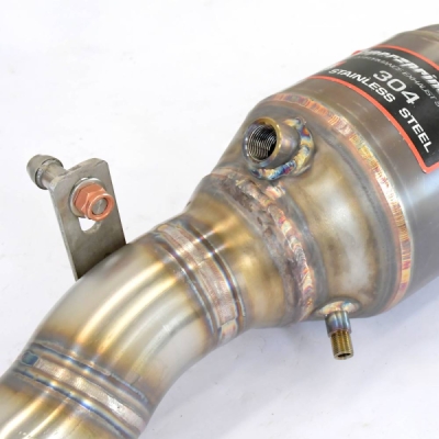 Přední kovový katalyzátor – levá Supersprint 390822
