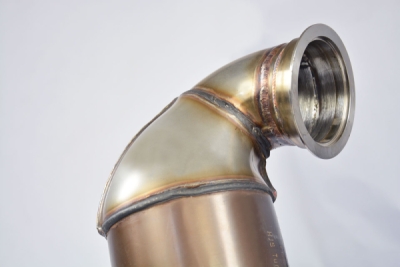 Turbo downpipe kit + metalický katalyzátor 200 CPSI Supersprint 889641