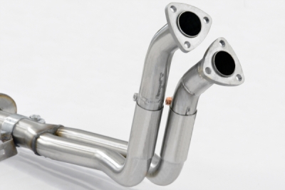 Front exhaust - resonated "hanging pedals" Supersprint 011001