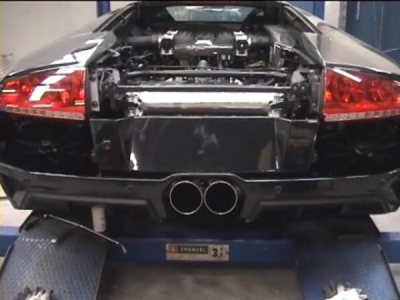 Sada koncovek výfuku, pravá ∅120 mm s centrálním výstupem (k originálnímu zadnímu nárazníku) Supersprint 350426