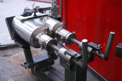 Sada koncovek výfuku, pravá ∅120 mm s centrálním výstupem (k originálnímu zadnímu nárazníku) Supersprint 350426