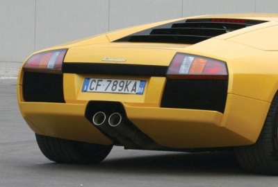 Sada koncovek výfuku, pravá ∅120 mm s centrálním výstupem (k originálnímu zadnímu nárazníku) Supersprint 350426