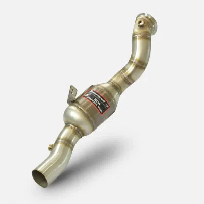 Downpipe pravý + kovový katalyzátor Supersprint 451021