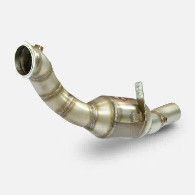 Downpipe pravý + kovový katalyzátor Supersprint 451021