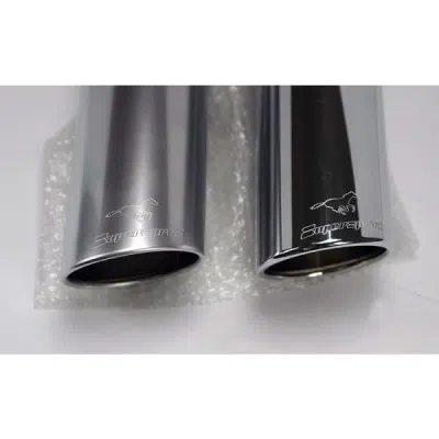 Sada koncovek výfuku "Satin" - pravá ∅90 mm – levá ∅90 mm Supersprint 989656