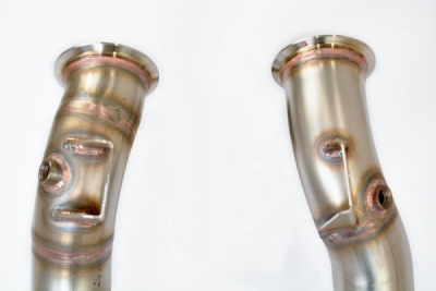 Turbo downpipe kit pravá – levá (nahrazuje katazyzátor) Supersprint 985511
