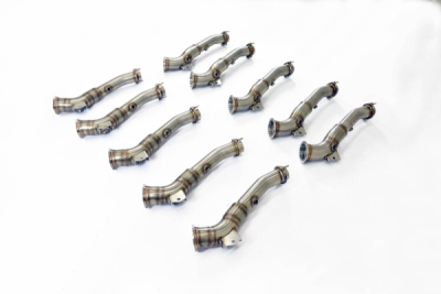 Turbo downpipe kit pravá – levá (nahrazuje katazyzátor) Supersprint 985511