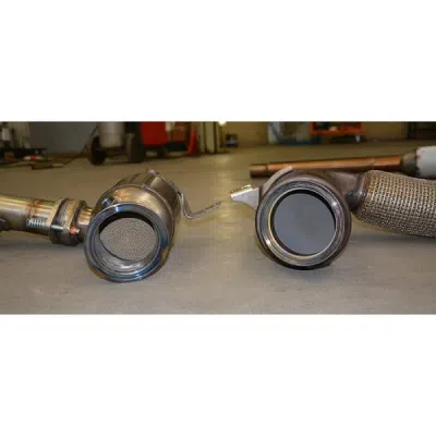 Turbo downpipe kit + metalický katalyzátor Supersprint 831821