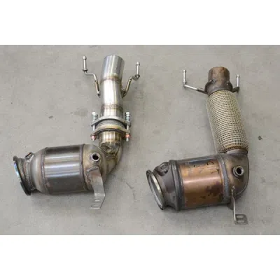 Turbo downpipe kit + metalický katalyzátor Supersprint 831821