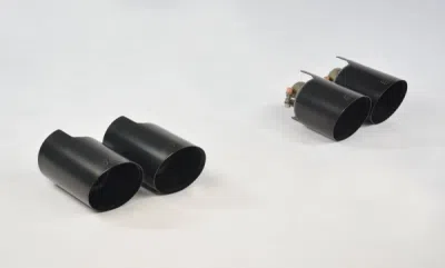 Sada koncovek výfuku "Race-Gun Metal Grey", pravá ∅100 mm - levá ∅100 mm Supersprint 248676