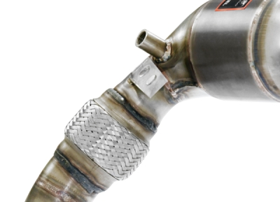 Downpipe s metalickým katalyzátorem pravý Supersprint 527821