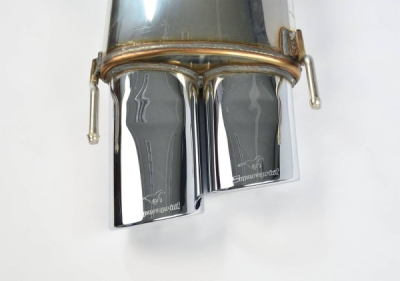 Zadní díl výfuku pravý 120x80 mm Supersprint 755007