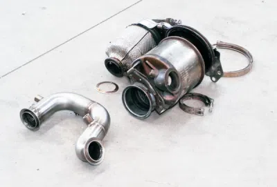 Downpipe s přírubami a záslepkami pro senzory (nahrazuje DPF) (jen Euro 6) Supersprint 773331