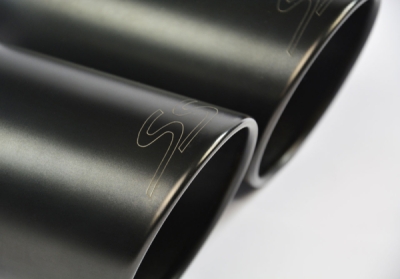 Sada koncovek výfuku "Gun Metal Grey" ∅100 mm Supersprint 248076