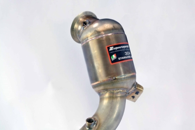 Downpipe levý + první katalyzátor Supersprint 723641