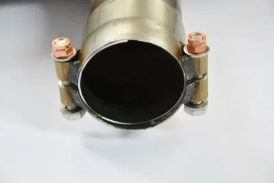Zadní díl výfuku levá ∅100 mm - pravá ∅100 mm s klapkou Supersprint 522524