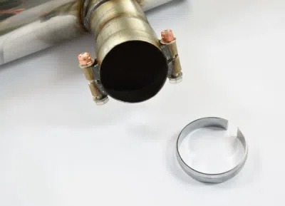 Zadní díl výfuku levá ∅100 mm - pravá ∅100 mm s klapkou Supersprint 522524