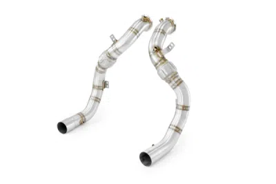 Turbo downpipe kit, pravá - levá (nahrazuje katalyzátoy) (kompatibilní s originálním cat-back výfukem) Supersprint 526911
