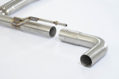 zadní díl "Y-Pipe" pravý - levý (odstranění tlumiče) Supersprint 832514