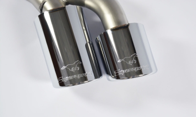 Sada spojovacích trubek, levá + koncovka ∅90 mm Supersprint 245646