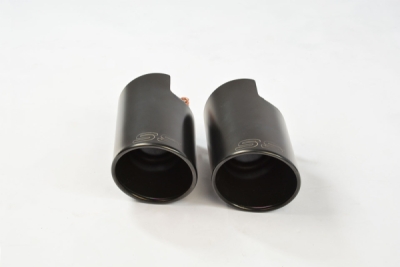 Sada koncovek výfuku, pravá ∅100 mm - levá ∅100 mm "Gun Metal Grey" Supersprint 249956