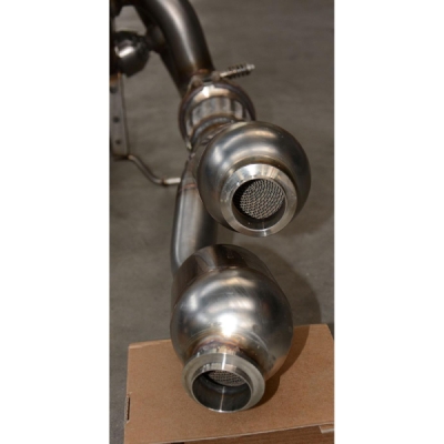 "Y-Pipe" s kovovým katalyzátorem – pravá Supersprint 350602