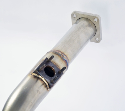 Turbo downpipe kit + Front pipe Supersprint 040811