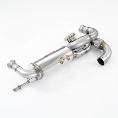 Rear exhaust "Race" right - left with valve Supersprint 443254