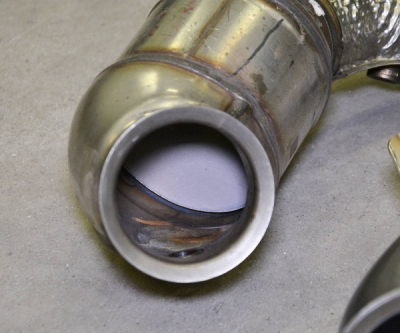 Downpipe kit pravý + levý (nahrazuje primární a sekundární katalyzátor) Supersprint 721911