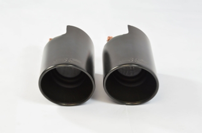 Sada koncovek výfuku, pravá ∅100 mm - levá ∅100 mm "Gun Metal Grey" Supersprint 248656
