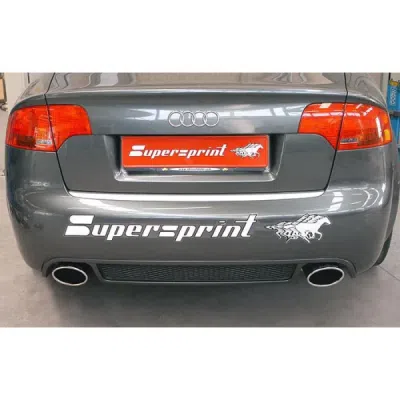Zadní díl výfuku levý 145x95 mm Supersprint 766945