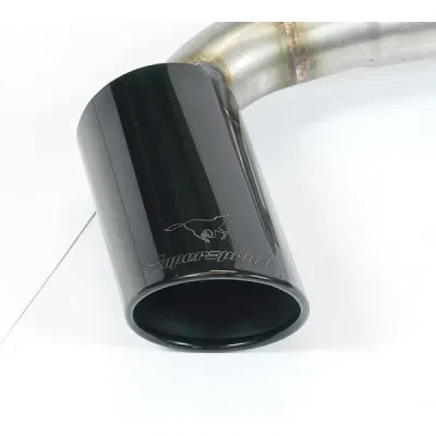 Spojovací trubka + zadní díl výfuku pravá ∅90 mm - levá ∅90 mm Supersprint 987604