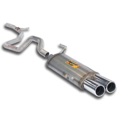 Spojovací trubka + zadní díl výfuku ∅76 mm – STEEL 409 Supersprint 815436