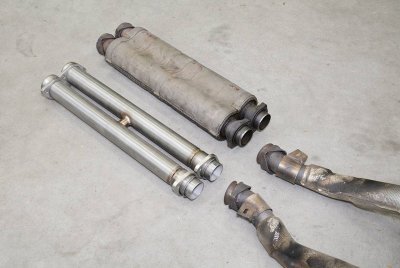 Sada středových trubek s "H-Pipe" (nahrazuje originální středový díl výfuku) Supersprint 392823