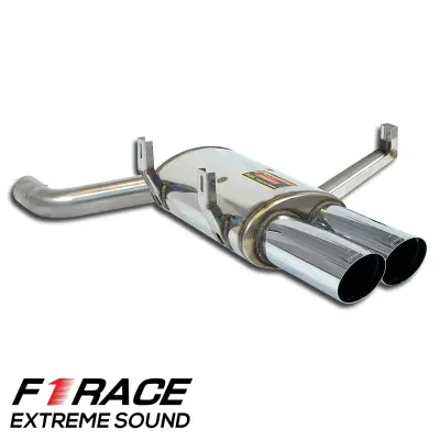 Zadní díl výfuku "F1 Race", pravá, 90mm, Supersprint 044256