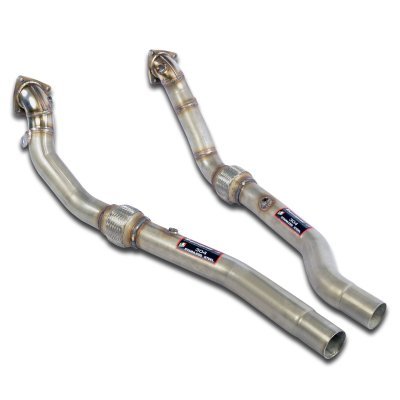 Downpipe kit pravý – levý (nahrazuje primární a sekundární katalyzátory) Supersprint 764311