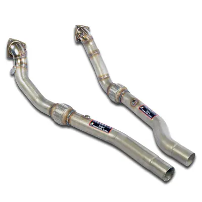 Downpipe kit pravý – levý (nahrazuje primární a sekundární katalyzátory) Supersprint 764311