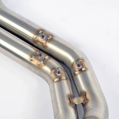 Centre exhaust Twin Pipe - non resonated Supersprint 044013