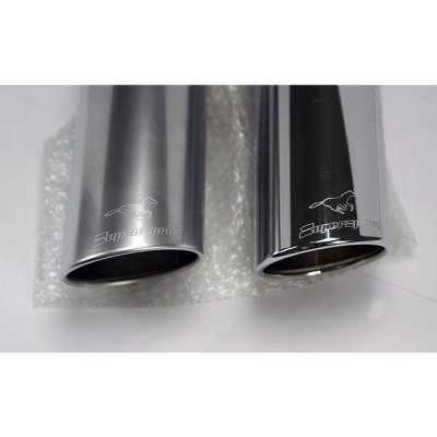 Sada koncovek výfuku, pravá – levá ∅100 mm "Satin" Supersprint 831856