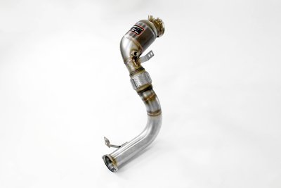 Downpipe s metalickým katalyzátorem pravý Supersprint 527821