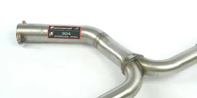 zadní díl "Y-Pipe" pravý - levý (odstranění tlumiče) Supersprint 773834