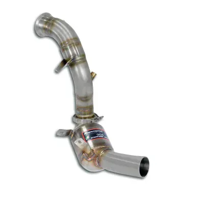 Downpipe pravý + kovový katalyzátor (nahrazuje první katalyzátor + OPF) Supersprint 725061