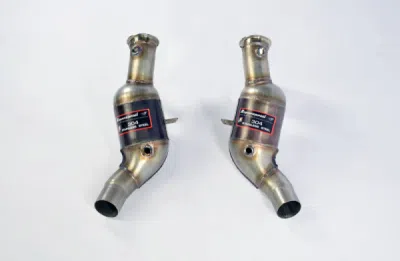 Downpipe pravý + Metalický katalyzátor 200CPSI Supersprint 756521