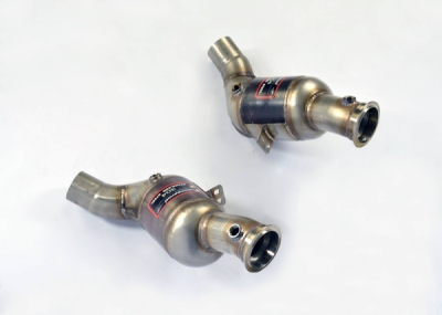 Levý downpipe s metalickým katalyzátorem 200CPSI Supersprint 756541