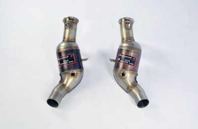 Levý downpipe s metalickým katalyzátorem 200CPSI Supersprint 756541