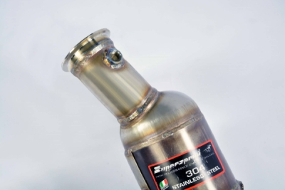 Levý downpipe s metalickým katalyzátorem 200CPSI Supersprint 756541