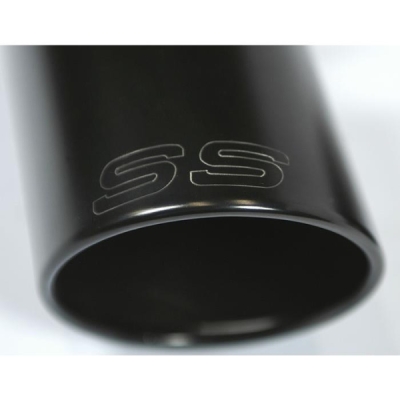 Sada koncovek výfuku, pravá ∅100 mm – levá ∅100 mm "Gun Metal Grey" Supersprint 816054