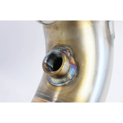Downpipe s metalickým katalyzátorem, pravá – levá (nahrazuje originální katalyzátor a OPF (pro vozy s levostranným i pravostranným řízením) Supersprint 779421