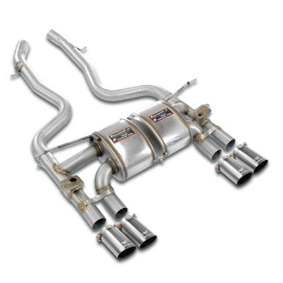 Rear muffler package Supersprint 989660