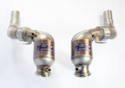 Turbo downpipe kit + metalický katalyzátor pravý Supersprint 986721
